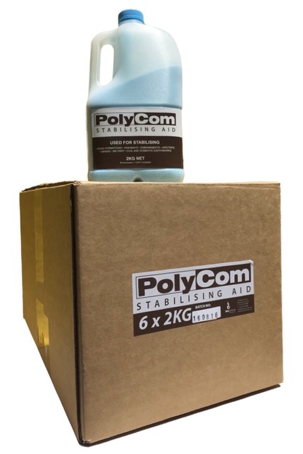 PolyCom box and bottle