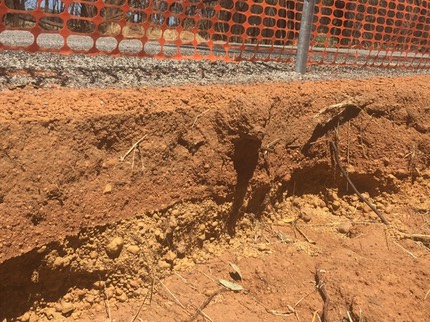 road stabiliser PolyCom Stabilising Aid water ingress flooded road