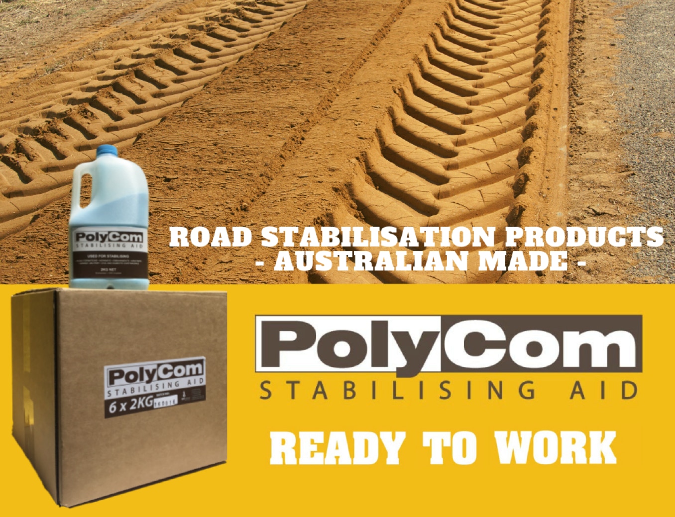 Roads made to last Longer and be stronger with Our PolyCom Additive